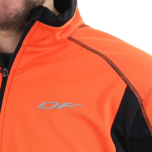 Куртка Explorer Black-Orange мужская, Softshell фото 4