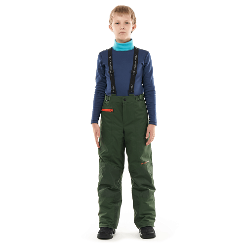 Штаны утепленные GRAVITY for Teen Dark Khaki - Green 2023 