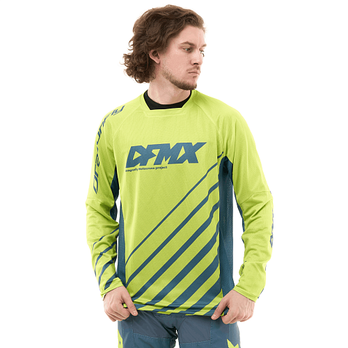 Джерси DFMX CROSS Lime 2024 