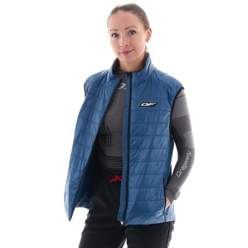 Жилет утеплённый DF VEST 200 Blue 2023 фото 11