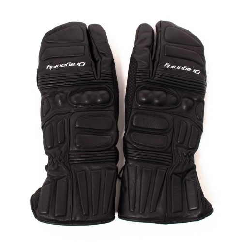 Варежки снегоходные DF Snowmobile Leather Mittens фото 2