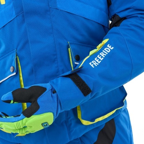 Куртка Эндуро Freeride DF Blue-Yellow фото 16