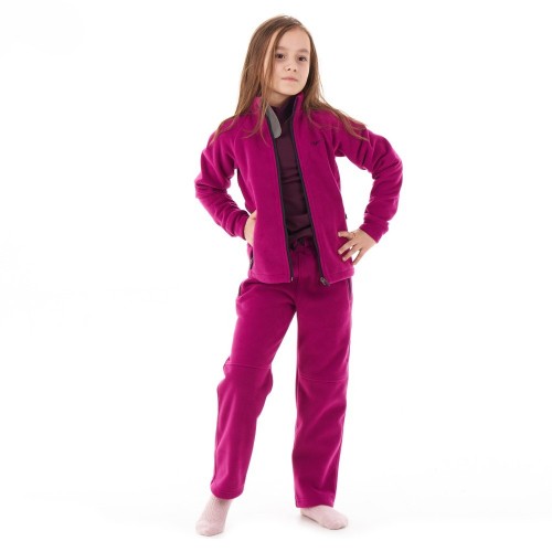 Детский флисовый костюм Purple Black фото 7