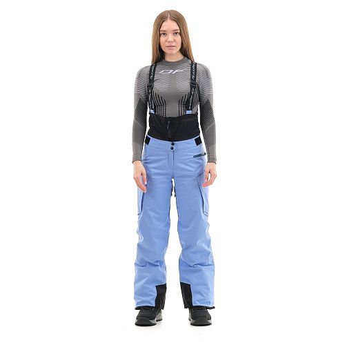 Штаны горнолыжные утепленные Gravity Premium WOMAN Gray-Blue 