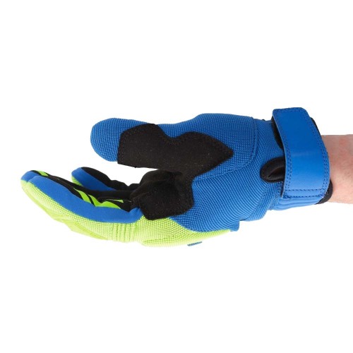 Перчатки DF ENDURO Blue-Green фото 5