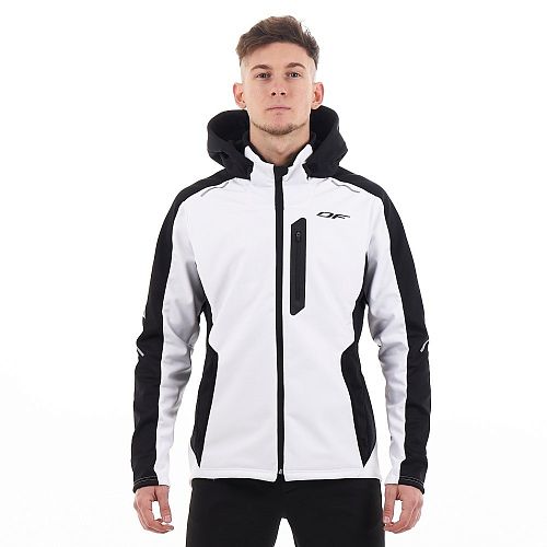Куртка мужская с капюшоном Explorer 2.0 Black and White 