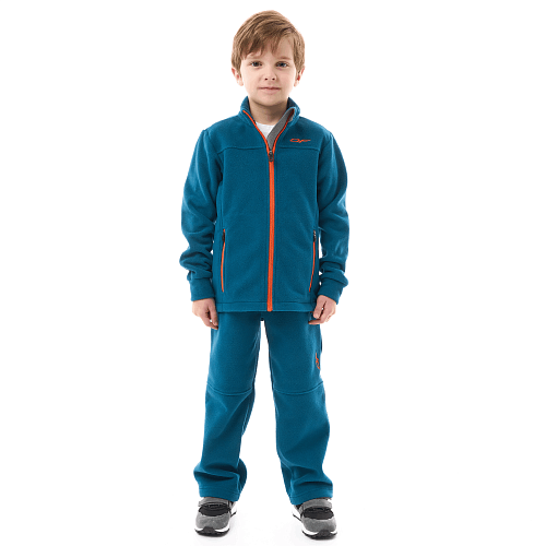 Флисовый костюм Junior Blue - Orange 