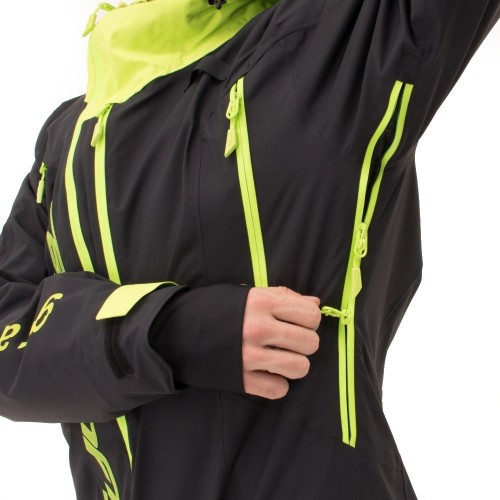 Комбинезон GRAVITY PREMIUM Man Black - Yellow Green 2024 фото 4