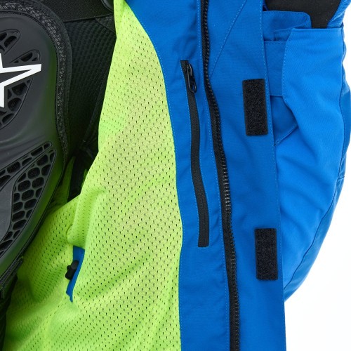 Куртка Эндуро Freeride DF Blue-Yellow фото 8