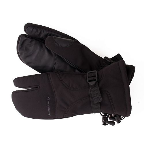 Варежки снегоходные DF SNOWMOBILE MITTENS Black 