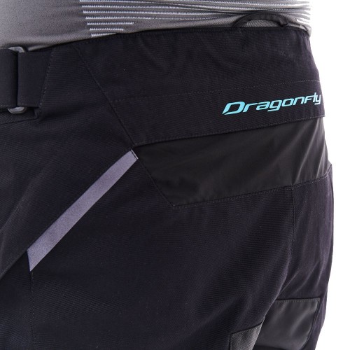 Штаны Эндуро FREERIDE DF Black - Blue 2023 фото 6
