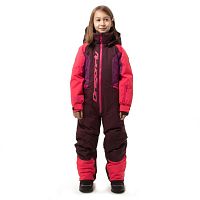 Зимний утепленный комбинезон DF Junior. Gravity Purple - Brown 2023                    