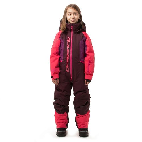 Зимний утепленный комбинезон DF Junior. Gravity Purple - Brown 2023 