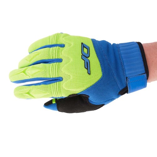 Перчатки DF ENDURO Blue-Green фото 2