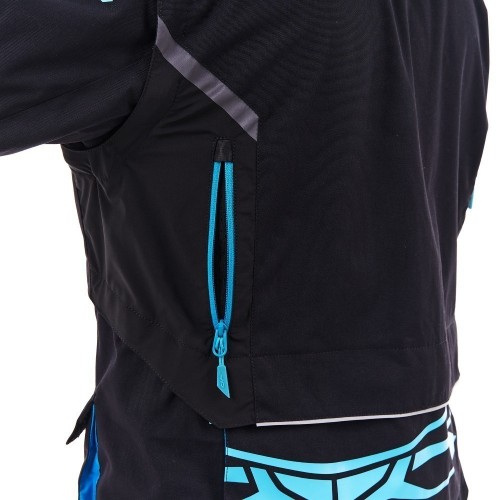 Куртка Эндуро FREERIDE DF Black - Blue 2023 фото 14