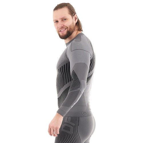 Термофутболка DF 3DTHERMO GREY с длинным рукавом фото 2