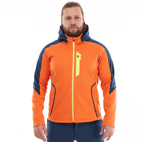 Куртка с капюшоном EXPLORER 2.0 Man Orange - Ocean 2024 