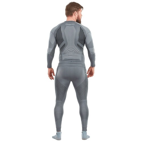 Термофутболка DF 3DTHERMO GREY с длинным рукавом фото 5