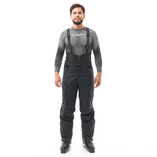 Штаны горнолыжные утепленные GRAVITY Man Black 