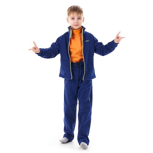 Детский флисовый костюм Indigo Yellow 