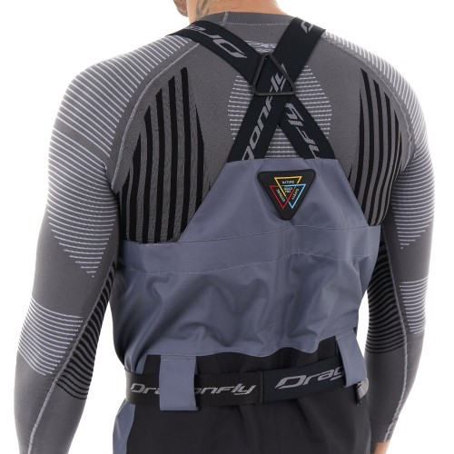 Вейдерсы мембранные QUAD PRO Gray - Black 2023 фото 6
