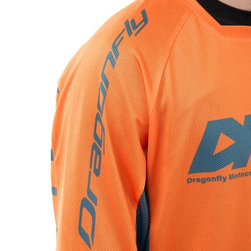 Джерси DFMX CROSS Orange 2024 фото 5
