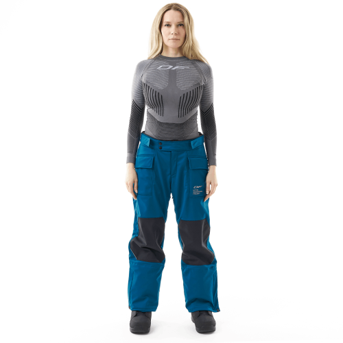 Брюки сноубордические DF UKTUS Woman Dark Ocean фото 4