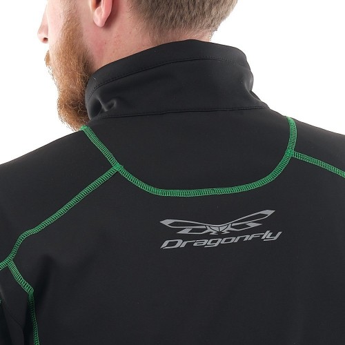 Куртка Explorer Black-Green мужская, Softshell фото 5