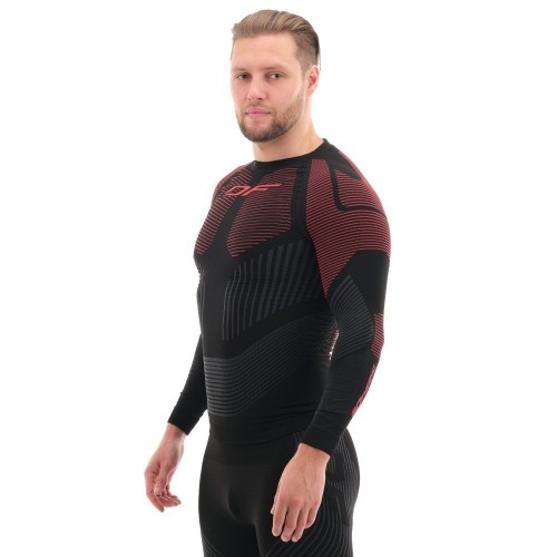 Термофутболка DF 3DTHERMO RED с длинным рукавом фото 2