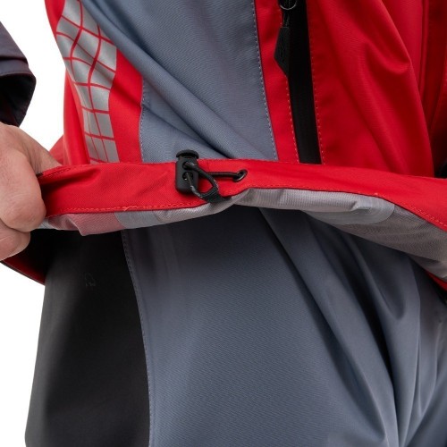 Мембранная куртка QUAD PRO Red - Grey 2024 фото 16