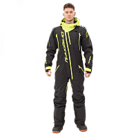 Комбинезон GRAVITY PREMIUM Man Black - Yellow Green 2024                    