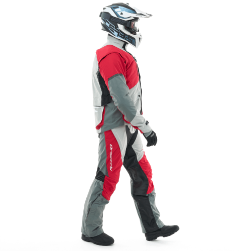 Штаны Эндуро Freeride DF Grey-Red 2020 фото 14