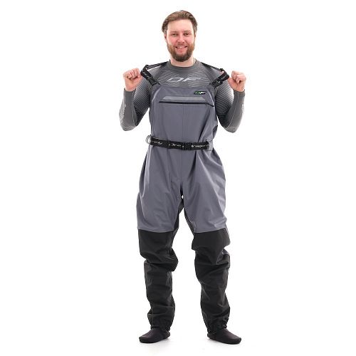 Вейдерсы мембранные QUAD PRO GRAY-BLACK 2021 