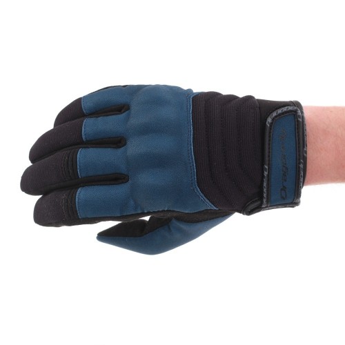 Перчатки DF QUAD Black-Arctic Blue фото 2
