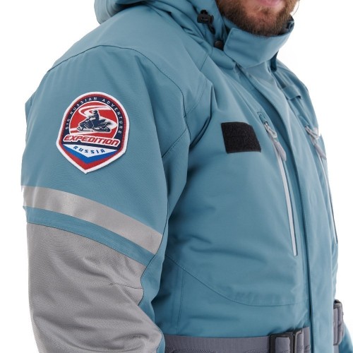 Куртка EXPEDITION Blue - Grey 2024 фото 7