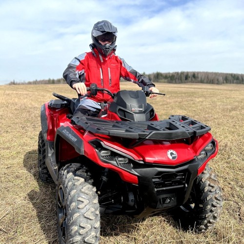 Мембранная куртка QUAD PRO Red - Grey 2024 фото 19