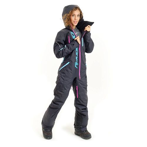 Комбинезон Gravity Premium Woman. Black - Pink 2023 