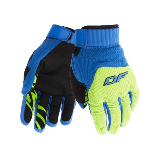 Перчатки DF ENDURO Blue-Green 