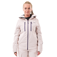 Куртка горнолыжная утепленная GRAVITY Woman Light Grey 