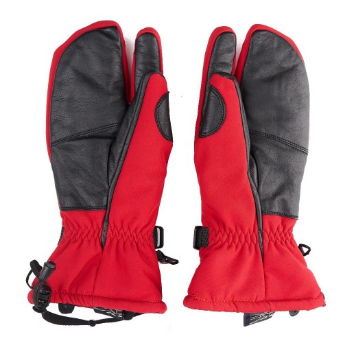 Варежки снегоходные DF SNOWMOBILE MITTENS Red фото 3