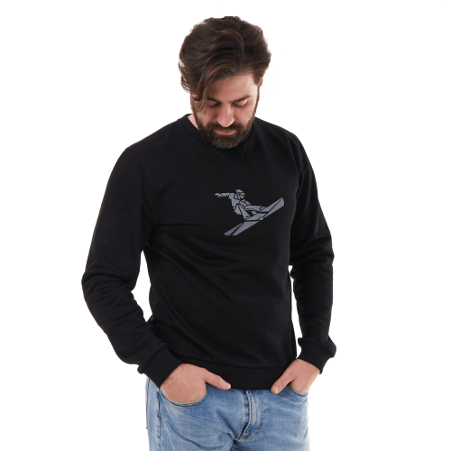 Свитшот DF SNOWBOARDER Black фото 2