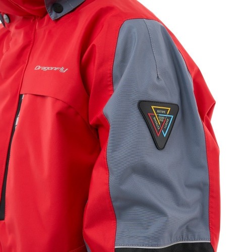Мембранная куртка QUAD PRO Red - Grey 2024 фото 9