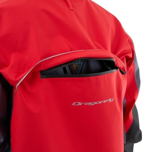 Мембранная куртка QUAD PRO Red - Grey 2024 фото 12
