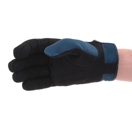 Перчатки DF QUAD Black-Arctic Blue фото 4