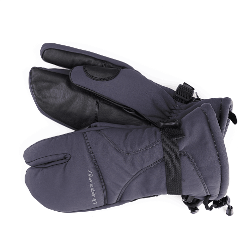 Варежки снегоходные DF SNOWMOBILE MITTENS Grey 