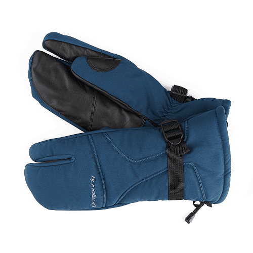 Варежки снегоходные DF SNOWMOBILE MITTENS Dark Ocean 