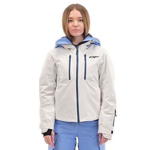 Куртка горнолыжная утепленная Gravity Premium WOMAN Gray-Blue 