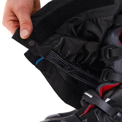 Штаны Эндуро FREERIDE DF Black - Blue 2023 фото 12
