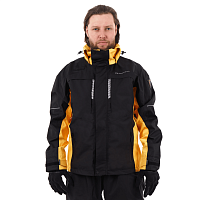 Мембранная куртка QUAD PRO Black - Yellow 2023 