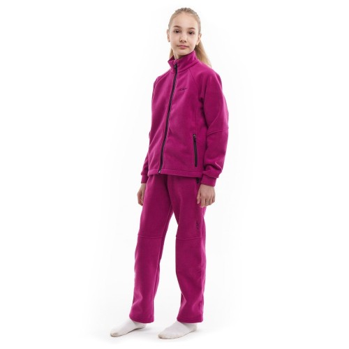 Подростковый флисовый костюм Purple Black фото 7